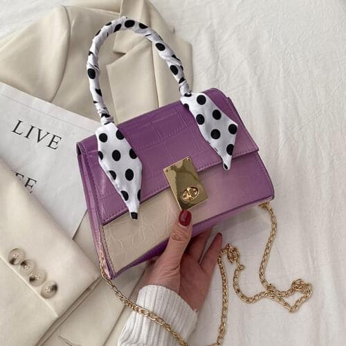 Fashion Small Handbags For Women 2021 High Quality Pu Leather Shoulder Bags Designer Female Crossbody Bag Scarver Lady Bags