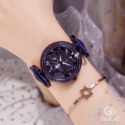 Top Brand Women Watches Fashion Rotation FlowerLadies Watch Women Casual Waterproof Quartz Wristwatch Relogio Masculino 2019