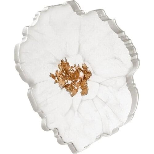 1 PC Easter Flower-Shaped Pot Pan Dish Protectors Holders Anti-Scratch Pads Dividers Cup Mat Coaster Dining Table Decor