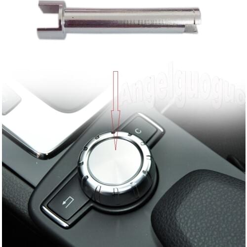 10 PCS Radio Command Console Controller Rotary Switch Button Scroll Knob Shaft Repair Fit For Mercedes Benz W204 X204 W212 W218