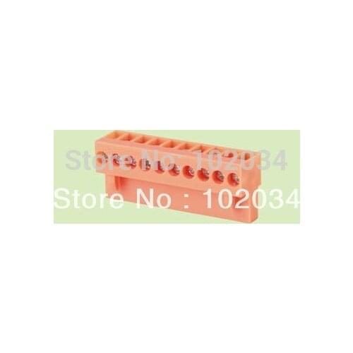 200PCS HT396 HT396K + HT396R 6Pin 3.96mm Right Angle Plug-in Screw Terminal Block ROHS