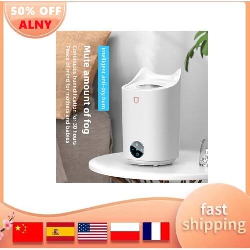 4000ML Home Air Humidifier Double Nozzle Cool Mist Aroma Diffuser with Coloful LED light Heavy fog Ultrasonic Humidificador