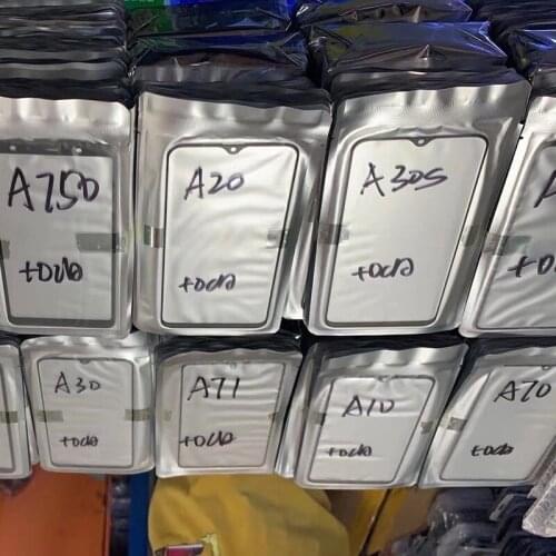 5pc OCA Laminated Outer Glass Replacement For Samsung A51-A515 A70-A705 A71-A715 A70S-A707 A10S Damaged Glass Repair