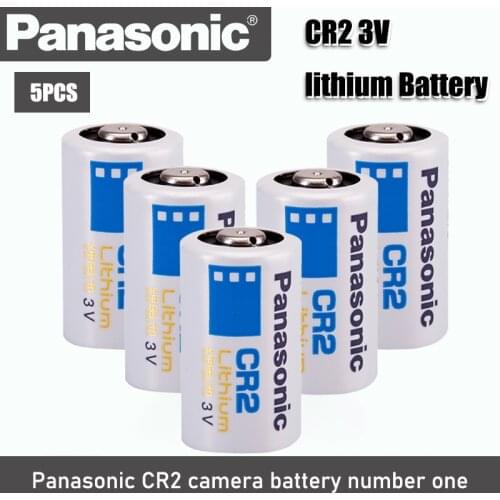 5pac New Original Panasonic CR2 3V CR15H270 850mah Lithium Battery Camera Batteries