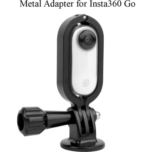 Aluminum Alloy 1/4 Adapter Protective Frame Mount Bracket Stabilizer for Insta360 Go Camera