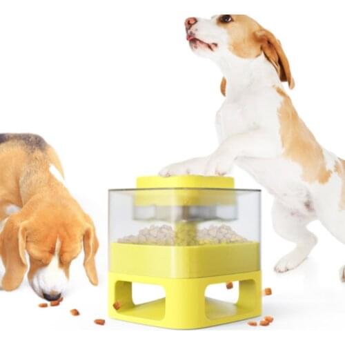 Automatic Dog Slow Feeder Treat Dispensing Toy Interactive Feed Game Food Dispensing Slow for Puppy Medium Dogs Pet Accessories