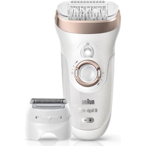 HERSEYSTORE Braun Silk-épil 9 9561 Epilatör - Wet and Dry Wireless Epilator / Epilation with 6 Attachments