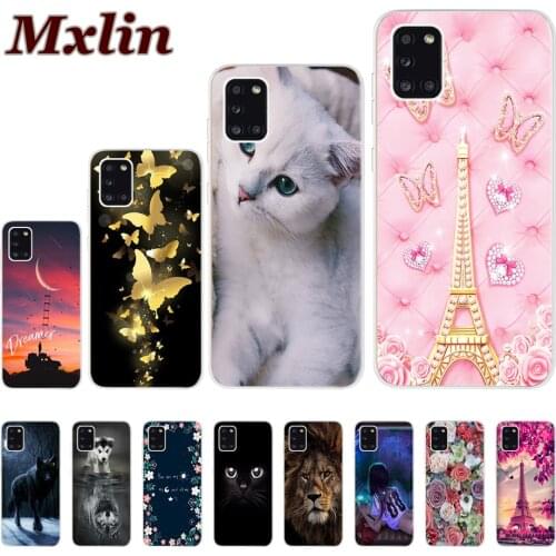 For Samsung Galaxy A31 Case Cover For Samsung A31 Phone Case Fundas Cute Painted For Samsung A31 SM-A315F A315 A 31 2020 Bumper