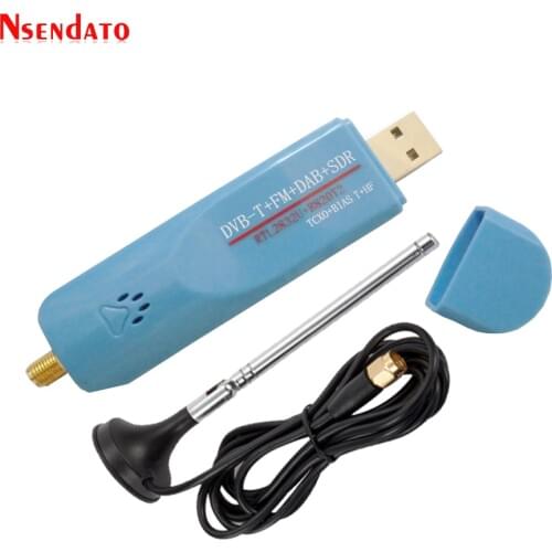 Digital USB 2.0 RTL SDR TCXO RTL2832U+R820T2 DAB FM DVBT TV Tuner Stick Dongle DVB-T+FM+DAB+SDR TV Scanner Receiver With Antenna