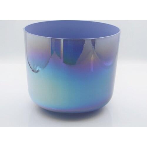 HF 7 inches A note Alchemy Platinum Blue Bowls With Free Mallets