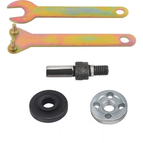 1 set 10mm Shank Arbor Mandrel Adaptor Drill Adaptor for Grinder Cut Off Wheels Disc for Angle Grinder Dril Motor Connecting Rod