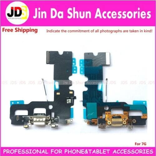 Grade A For iPhone 7 7G Micro USB Charge Charging Connector Socket Port Mic Headphone Wifi Signal Flex Cable Board Ribbon Flat