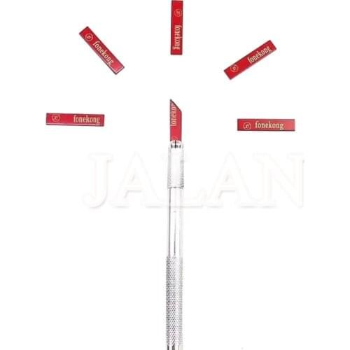 Fonekong Repair blade CPU Glue Clean Red Blade For A11 A12 A13 Motherboard Hard Disk Glue Remove Blade
