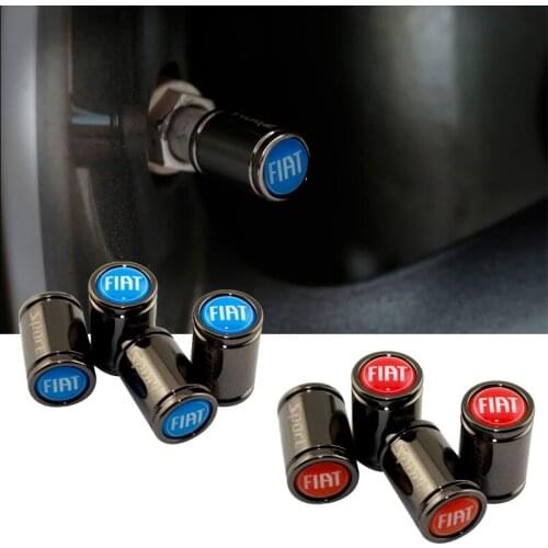 Car Wheel Tire Air Valve Caps Stem Cover for Fiat Aegea Doblo Panda Palio Tipo 500c Punto Stilo Bravo High Quality Accessories