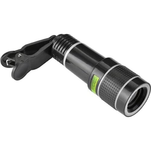 Yiwa 20X Camera Lens HD External Zoom Focusing Mobile Phone Lens With Clip For Mobile Lens r30