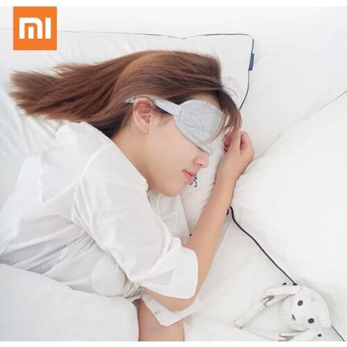 Original Xiaomi 8H Eye Mask Travel Office Sleep Rest Assistance Portable Breathable Sleep Goggle Cover Feeling Cold Ice Cotton 0