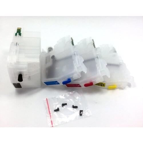 YOTAT 1set LC3619XL Refillable ink cartridge LC3619 LC3617 for Brother MFC-J2330DW MFC-J2730DW MFC-J3530DW MFC-J3930DW