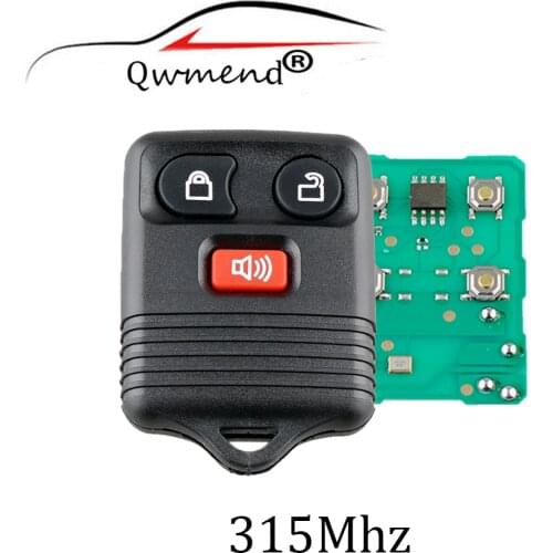 QWMEND CWTWB1U212 CWTWB1U331 Smart Car Key For FORD MERCURY Mariner Mentego Monterey Remote Keyless 315MHZ 3Button