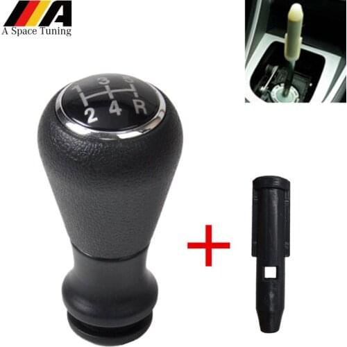 Manual Car Gear Shift Knob Lever Sleeve Adapter For Peugeot 106 206 306 406 307 Citroen Picasso Saxo Xsara Xantia C1 C2 C3 C4