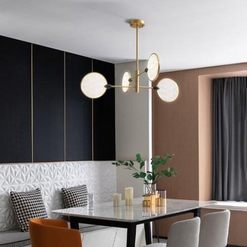 Vintage iron country lamp shades modern led chandelier lustres para quarto luzes de teto lampes suspendues hanglampen