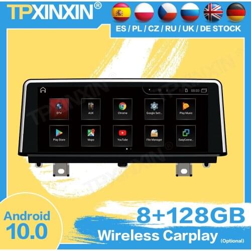 1 DIN Carplay Radio Receiver Android Multimeida Screen For BMW X1 F52 2018 2019 2020 Car Auto Audio Stereo GPS Video Head Unit