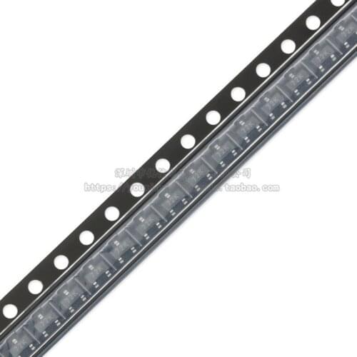 100pcs / 1 lot Original 2N7002K silk screen 72K SOT-23 N-channel 60V 340mA SMD MOSFET