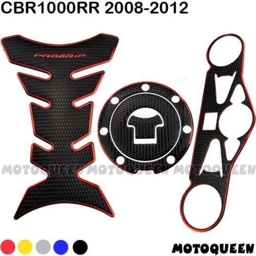 3D Motorcycle Gas Fuel Oil Tank Pad Plate Fork Protector Decals Sticker for Honda CBR 1000RR CBR1000RR 08 09 10 11 12 2008-2012