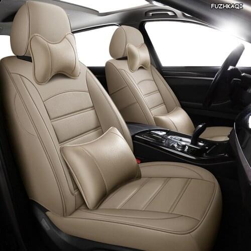 FUZHKAQI Custom Leather car seat cover For LEXUS ES ES250 ES350 ES300h ES240 ES200 ES260 CT CT200h Automobiles Seat Covers