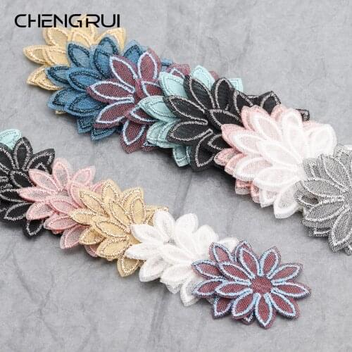 CHENGRUI L214,jewelry making,crafts materials,hand made,craft supplies,flower shape,diy knitted patch,jewelry making,20pcs/lot