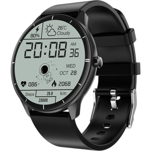 1.28 Inch Body Temperature Fitness Tracker Heart Rate Monitor Smartwatch Men Women Sports Q21 Reloj Smart Watches