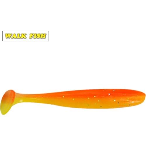 WALK FISH 120mm/90mm/70mm/63mm/55mm Soft Fishing Lure Wobbler Silicone T-Tail Fishing Baits Artificial Lures Jig Fishing Tools