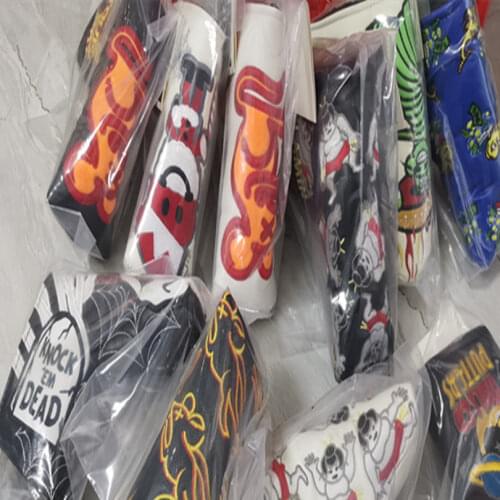 Fashion golf putter cover pu leather waterproof golf headcover worm covers Las headcover