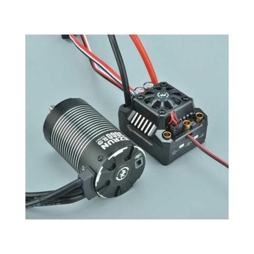 Original Hobbywing EZRUN MAX10 SCT 120A Brushless ESC + 3660 G2 3200KV/ 4000KV/4600KV Sensorless Motor Set for 1/10 RC Car