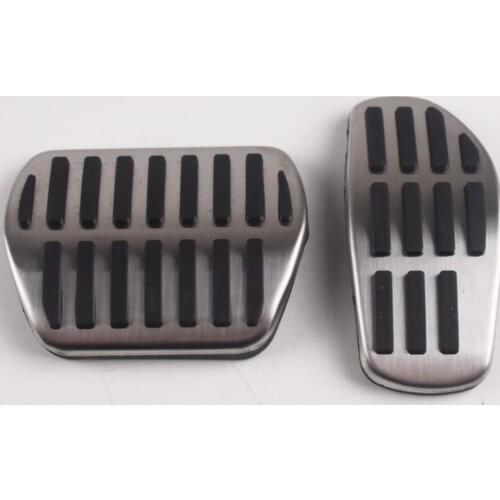 Stainless steelFuel Brake Footrest Pedal MT for Renault Kadjar 2015 Koleos 2016 2017 2018 Samsung QM6 2016 2017 2018