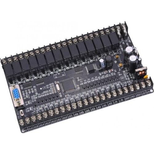 Programmable Logic Controller 32-bit CPU FX1N 32MRT PLC Industrial Control Board for Automatic Control Applications Programmable