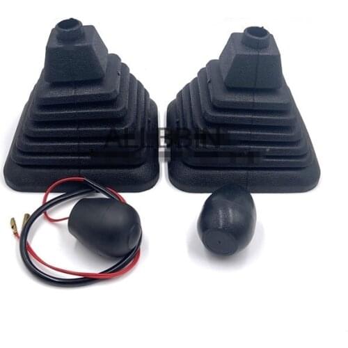 For Komatsu PC60 100 120 200 300-5 Joystick Handle Rubber Handle Ball Dust Cover-Dust Cover High Quality Excavator Accessories