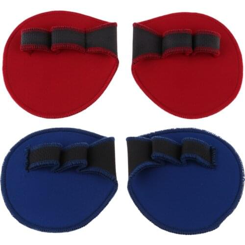 Hand Grip Pad Weight Lifting Gym Paws Hand Training Workout Gloves Padded