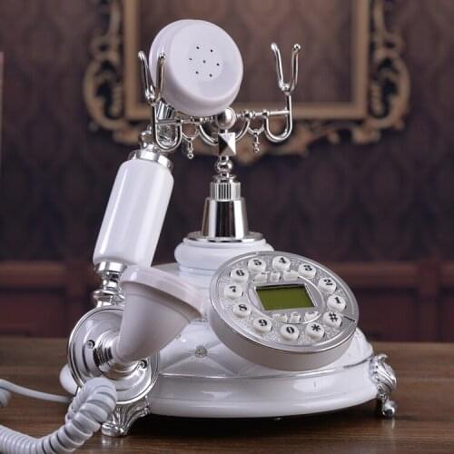 Antique technology phone fashion antique telephone Handsfree /Blue Screen/Caller ID