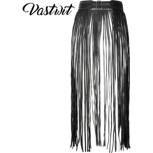 Vastwit Women's Leather Skirts