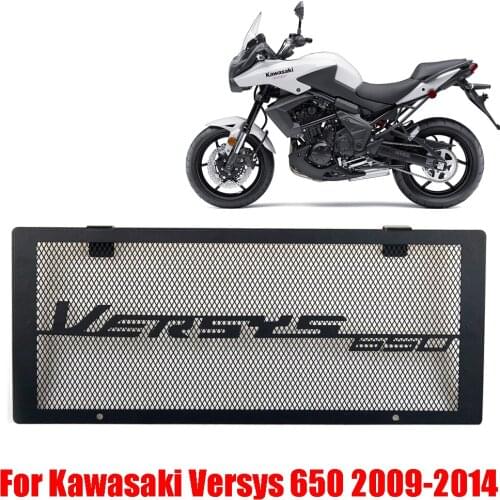 Motorcycle Radiator Grille Guard Grill Cover Protector For Kawasaki Versys 650 KLE650 Versys650 2009-2012 2013 2014 Accessories