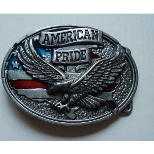 AMERICAN PRIDE Belt Buckle JF-B1062 suitable for 4cm wideth belt .Free shipping