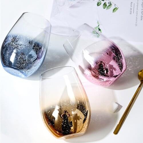 Star Sky Color Gradient Eggshell Cup Water Glass Tea Coffee Cup Milk FemaleHome Personalized Office Creative Send Related Gifts