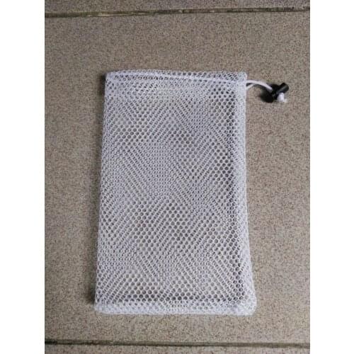 100pcs High quality mesh drawstring bags custom jewelry bags wholesale size 20*30cm laudry bags golf ball bags free shipping