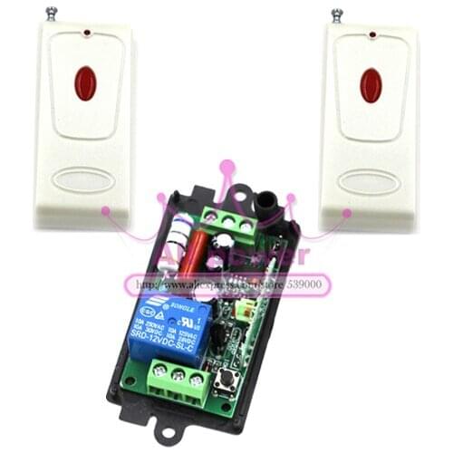 AC 110V 220V lamp intelligent wiress remote control switch 50-200m can cross the obstacle remote switch 220v 315mhz