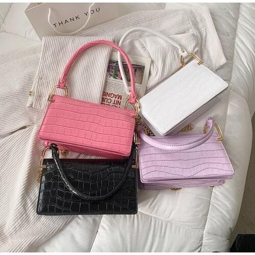 2021 Factory Popular Women Casual Underarm Handbag Luxury Small Hand Bags Girls Purses For Ladies