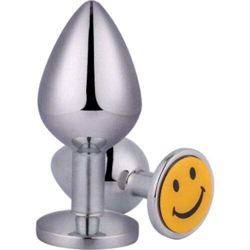 Sex Shop Metal Anus Butt Plug Anal Stimulator Dildo Prostate Massager Erotic Toys Anal Sex Toys For Adult Beginner Masturbators