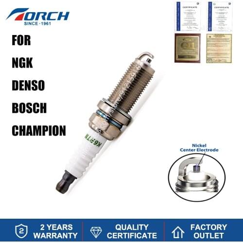 Automobile High Quality Ignition Spark Plug TORCH K6RTM3 Fit for WEICHAI ENRANGER NGK LFR5A-11 DENSO VFKH20 BOSCH FR7NI33