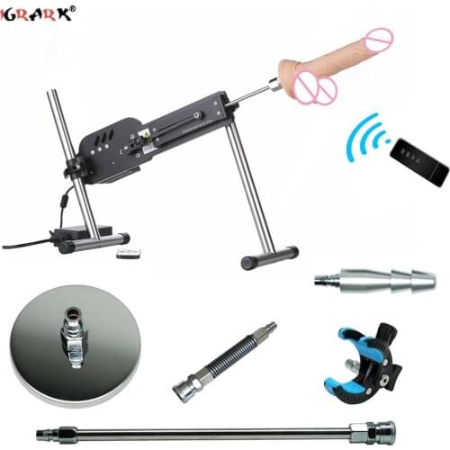 Extremely Quiet Automatic Sex Machine Vac-u-Lock Turbo Power Sex Machine Gun Solid Steel Erotic Love Machines for Women Lesbians