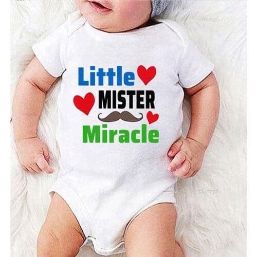 Print Little Mister Baby Boy Winter Clothes One Piece Jumpsuit Kids Autumn Girls Outfits Romper for Toddler Newborn Girl Items