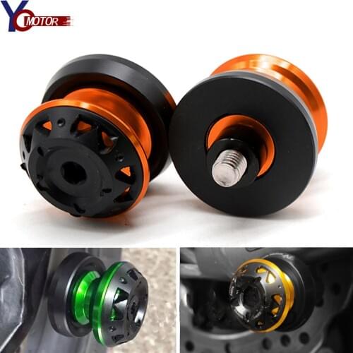 FOR Bajaj PulsaR 200 NS All YeaRs 1190 AdventuRe/R 1290 SupeR R/GT 10MM Motorcycle Swingarm Spools Slider Stands Screws